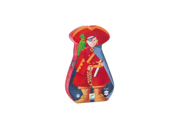DJECO Puzzle Pirát a jeho poklad - 36 dílků