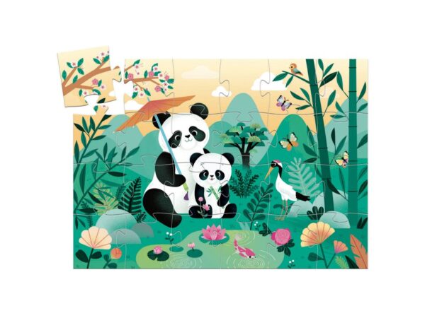 DJECO Puzzle Panda - 24 dílků