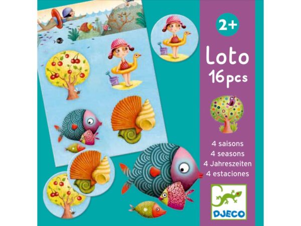 DJECO Loto čtyři roční období