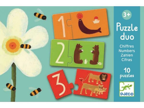 DJECO Duo puzzle Čísla