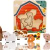 Adam-toys-vicevrstve-puzzle-zviratka-z-farmy