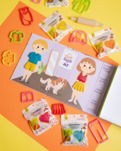 ChildGen Natural Playdough - Fashion Sada