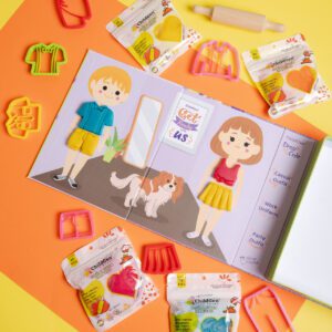 ChildGen Natural Playdough - Fashion Sada