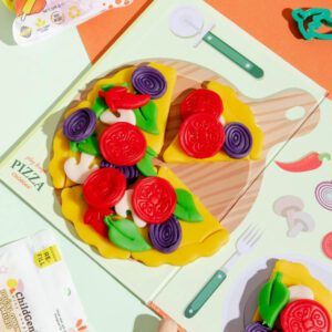 ChildGen Natural Playdough - Pizza Sada