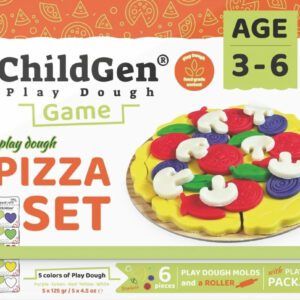 ChildGen Natural Playdough - Pizza Sada
