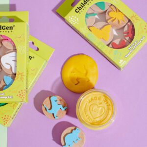 ChildGen Wooden Stamps- DINOSAURS