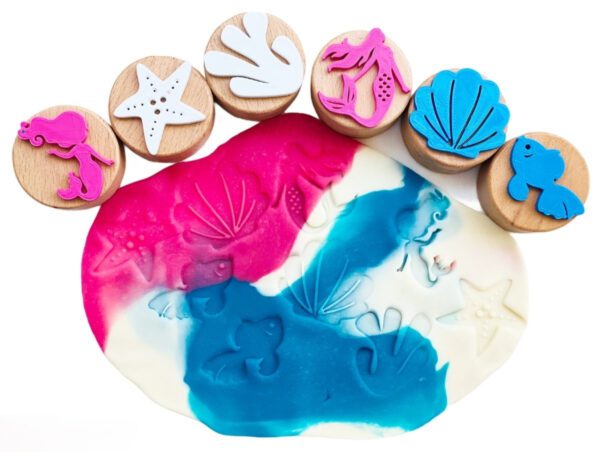 ChildGen Wooden Stamps- MERMAID