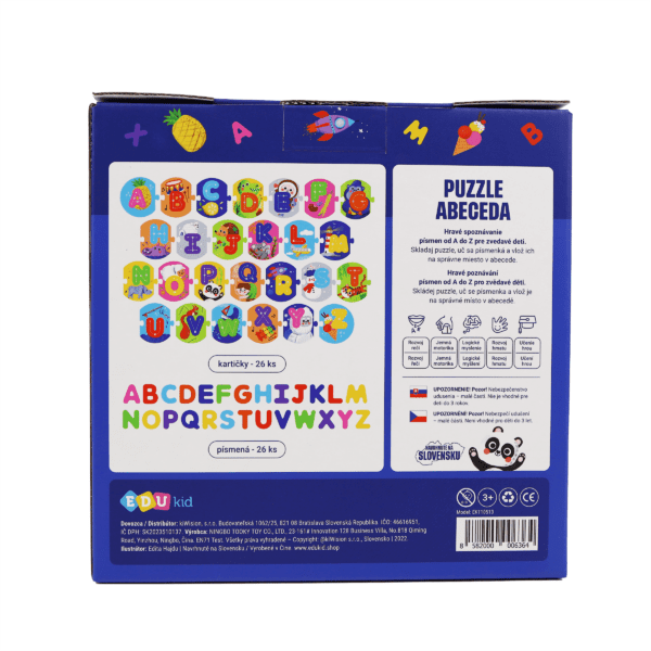 EDUkid-Puzzle Abeceda SK/CZ