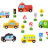 Tooky Toy - Dopravni prostredky a znacky
