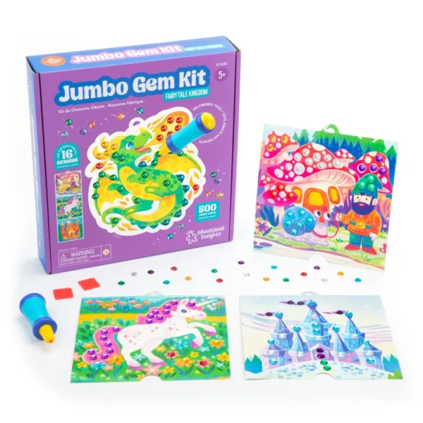 Learning Resources - Jumbo Gem Kit: Pohádkové království