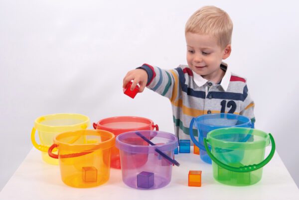 TickiT - Barevné průsvitné kyblíčky (6 ks) - Image 10