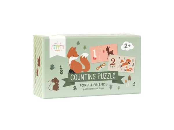Přiřazovací puzzle: počítání s kamarády z lesa - Image 2