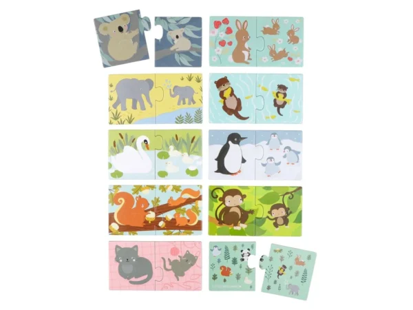 Přiřazovací puzzle: počítání s dinosaury - Image 3