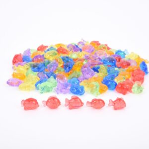 TickiT - Průsvitné barevné rybky (30 ks)