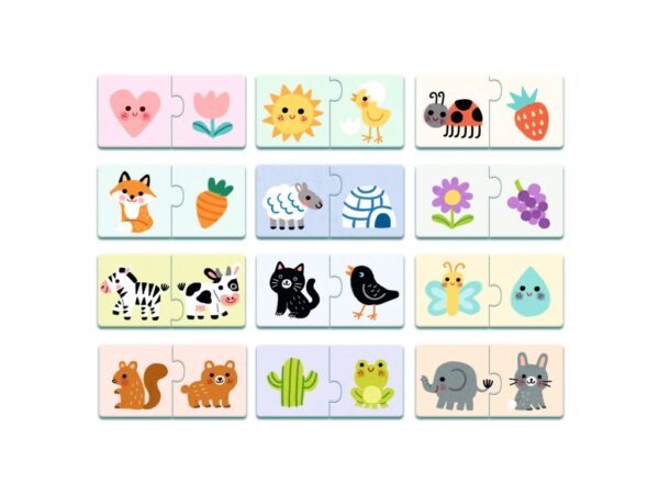 DJECO EDULUDO Puzzle Duo - Barvy - Image 4