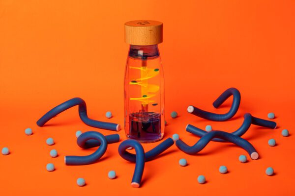 eng pl Petit Boum sensory bottle two phase MOVE Spiral Blue 336 5