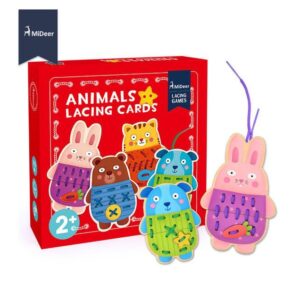 Mideer: Naučná hra - Zavazovací zvířátka