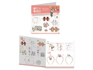 DJ07927 djeco diy vyroba celenek flower friends 3