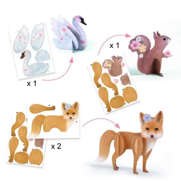 DJ09329 velka kreativni sada fluffy 2