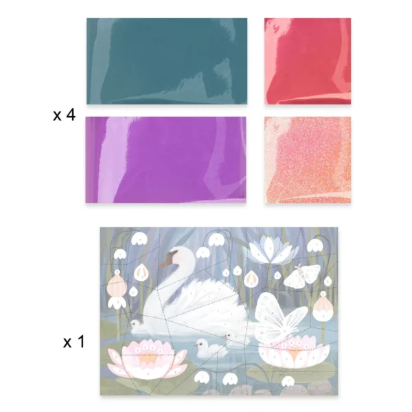 DJ09329 velka kreativni sada fluffy 4