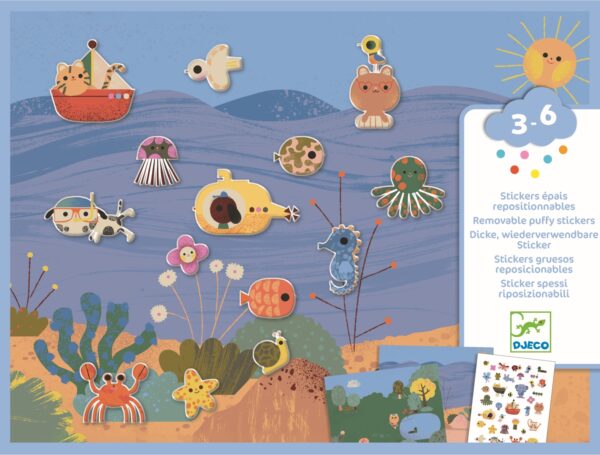 DJ09949 tvoreni se samolepkami summertime