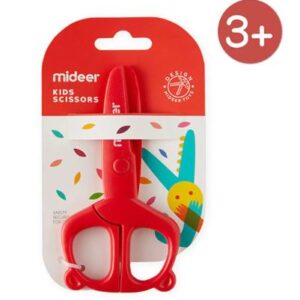 Dětské nůžky se zaoblenou špičkou (červené)