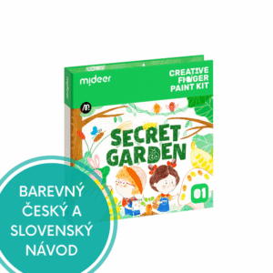 Prstové malování: Tajemná zahrada