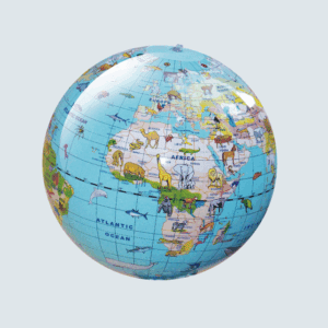 Nafukovací globus Caly - Zvířata 30 cm