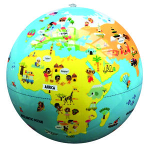 Nafukovací globus Caly - Malý cestovatel 30 cm