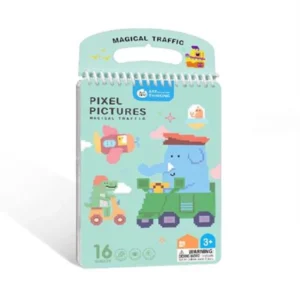 Jarmelo - Pixel Art: Omalovánky Dopravní prostředky