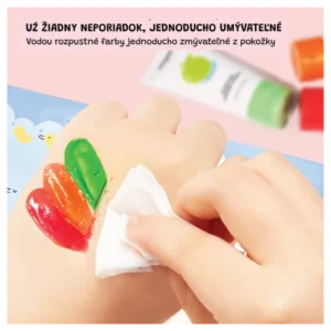 Prstové barvy Jarmelo – varianta B