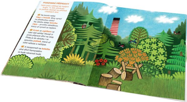 krtek a podzim kniha samolepek 532456 43