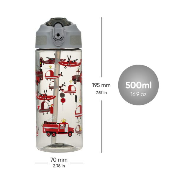 tritanova lahev na piti s brckem zachranari 500 ml 844752 44