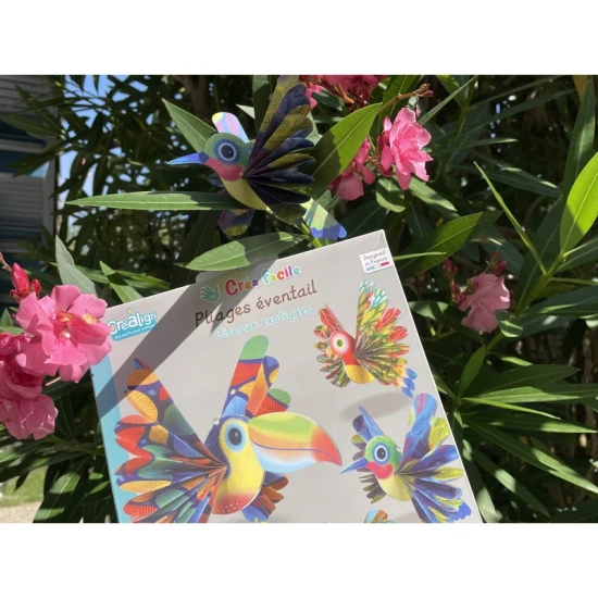 tvorenie z papiera exoticke vtaky crea lign CL174 4 550x550 1