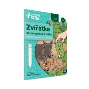 Kouzelné čtení: Samolepková knížka Zvířátka