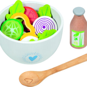 GOKI - Dřevěný salátový set Vitabowl