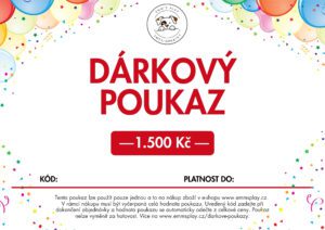 Darkovy poukaz 1500Kc