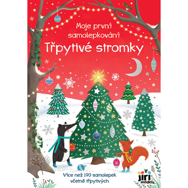 0006713 moje prvni samolepkovani trpytive stromky
