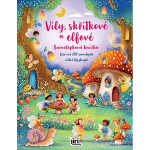 Velká samolepková knížka - Víly, skřítkové a elfové