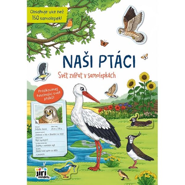 0009037 svet zvirat v samolepkach nasi ptaci