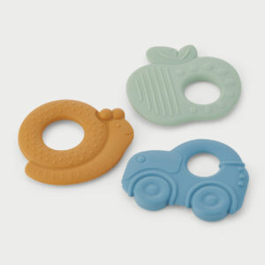 TickiT Silisoft® - Senzorická kousátka (neutrální barvy)