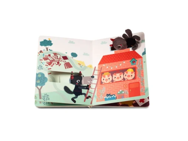 LILLI 83410 lilliputiens knizka s postavickou tri prasatka 6