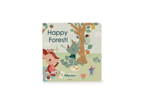 LILLI 83475 lilliputiens hmatova a zvukova kniha vesely les