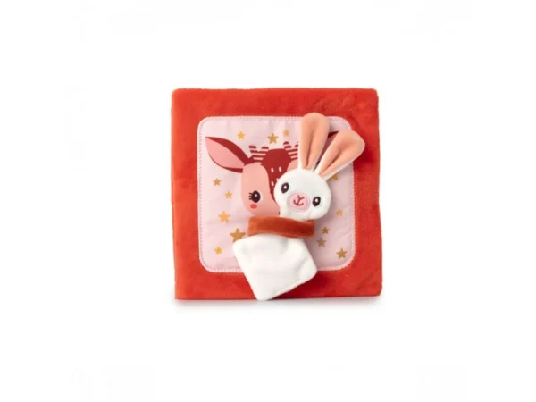 LILLI 83491 lilliputiens textilni knizka s aktivitami jelinek stella a jeho muchlacek 7