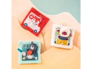 LILLI 83536 lilliputiens textilni knizka s prstovou loutkou dobrou noc s oveckou yvon 12