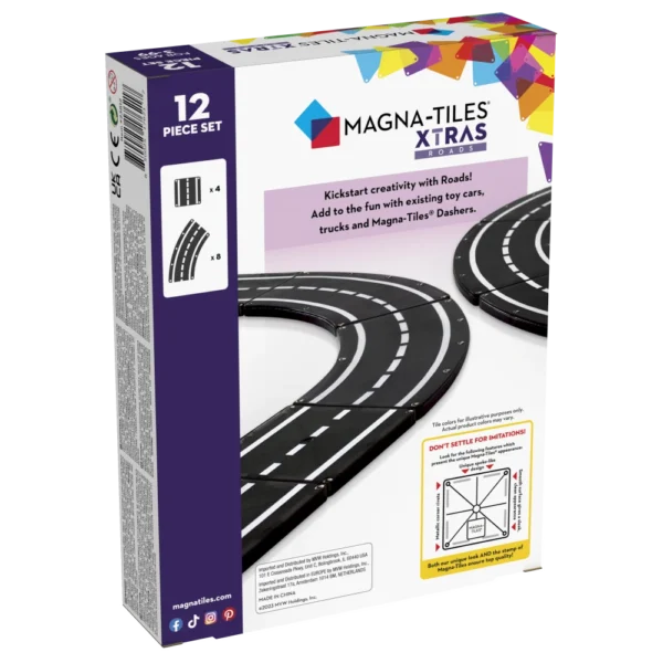 MT 23812 magneticka stavebnice xtras roads 14