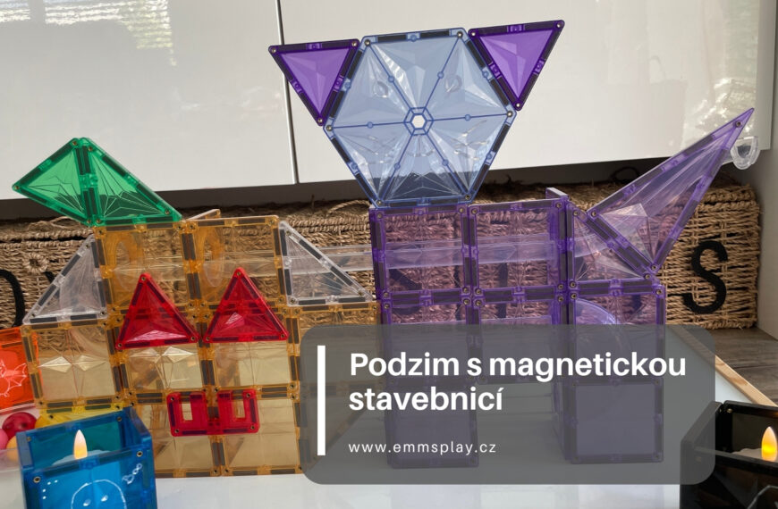 Magnetické stavebnice a podzimní tvoření