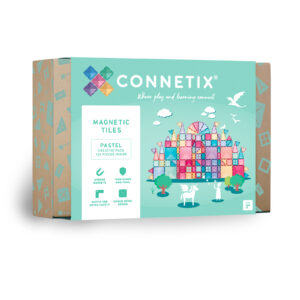CONNETIX Magnetická stavebnice Pastel (120 ks)
