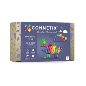 CONNETIX Magnetická stavebnice - Mini pack Rainbow (24 ks)
