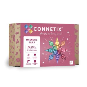 CONNETIX Magnetická stavebnice - Geometry Pack Pastel (40 ks)